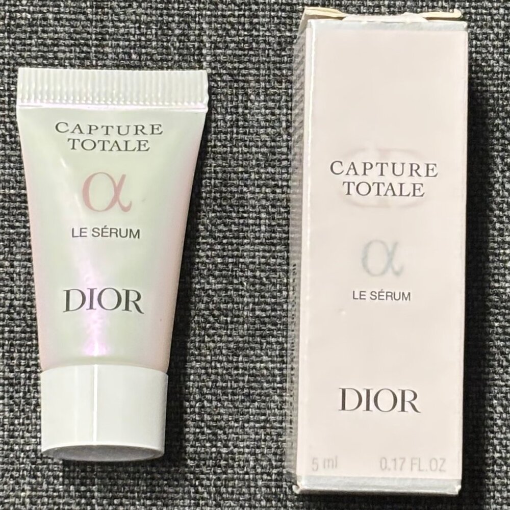 Dior Capture Totale le Serum for Face and Neck 5ml/0.17fl oz New in Box